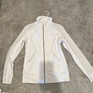Lululemon nice asana two tone white jacket